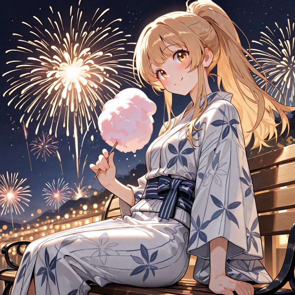 祭りと浴衣_BONSAI