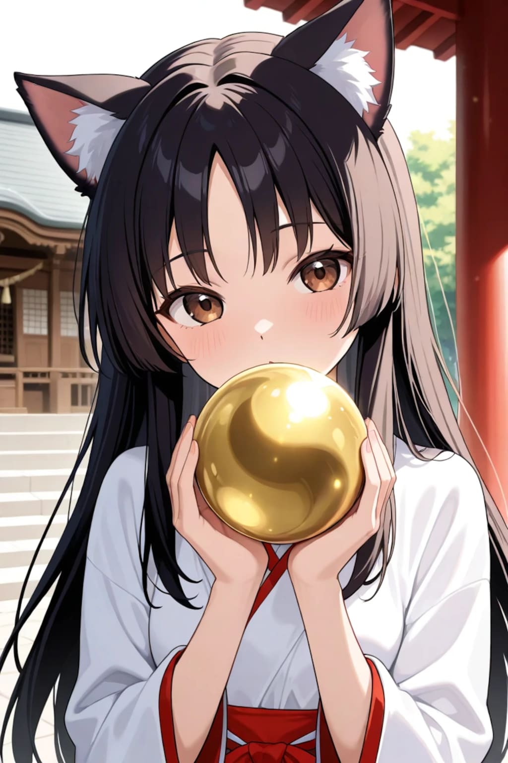 お昼のゴールデンボール