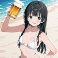 ビールで乾杯！【パラパライラスト】 11枚目