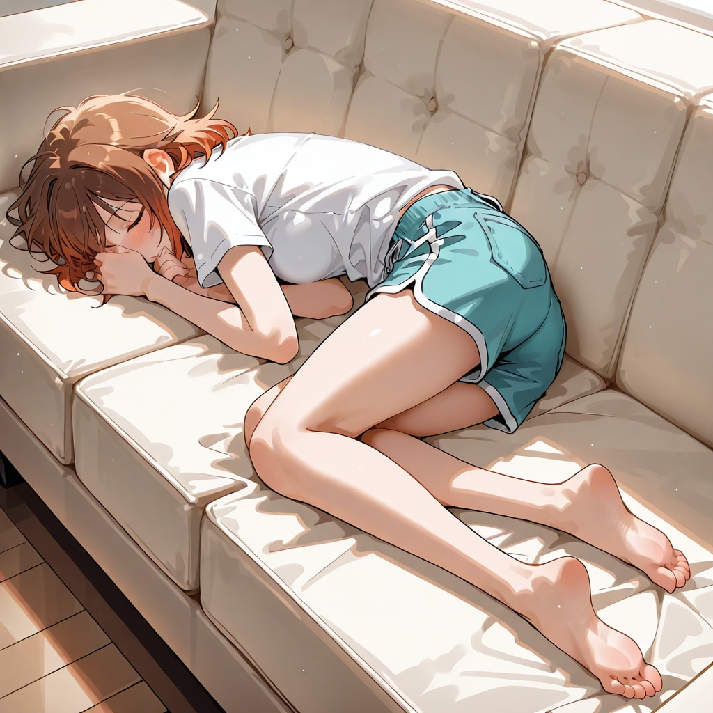 寝心地の良いソファー | の人気AIイラスト・グラビア