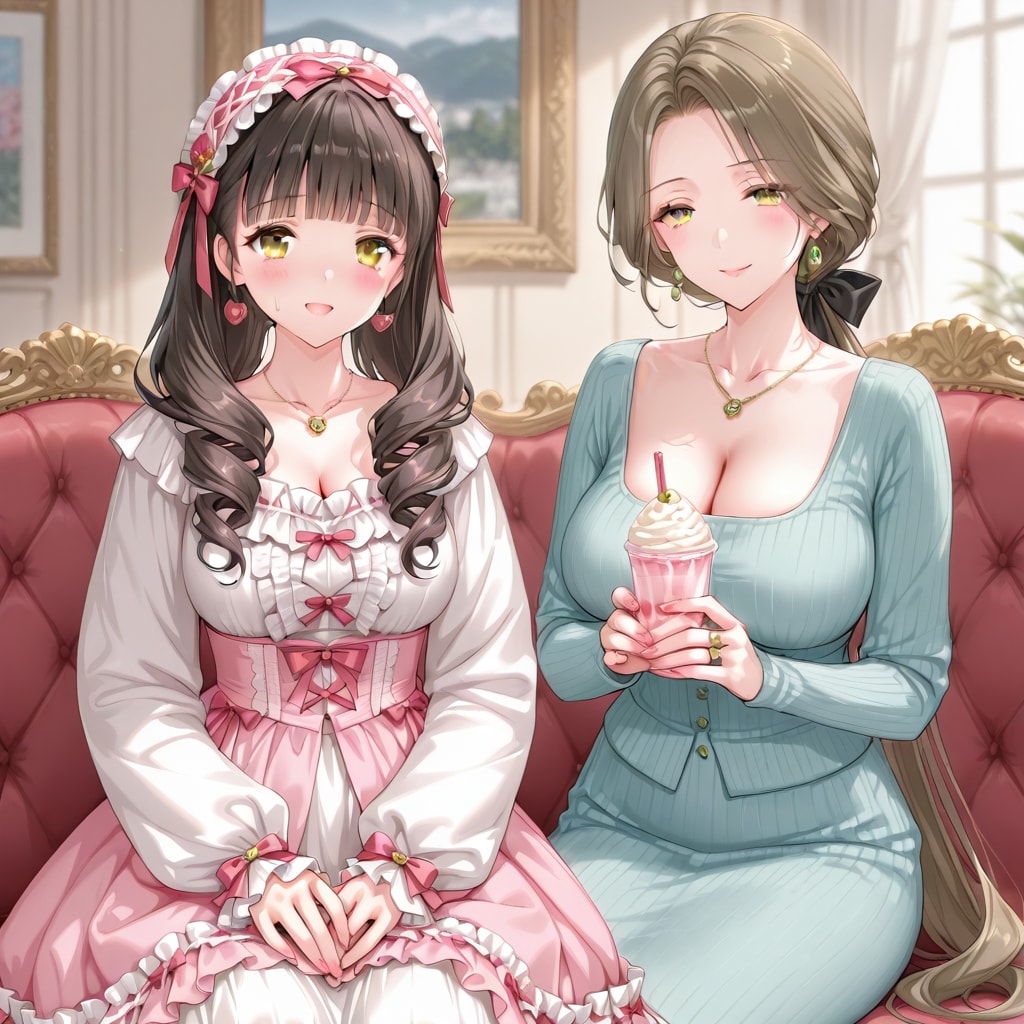 MILFフルハウス | の人気AIイラスト・グラビア