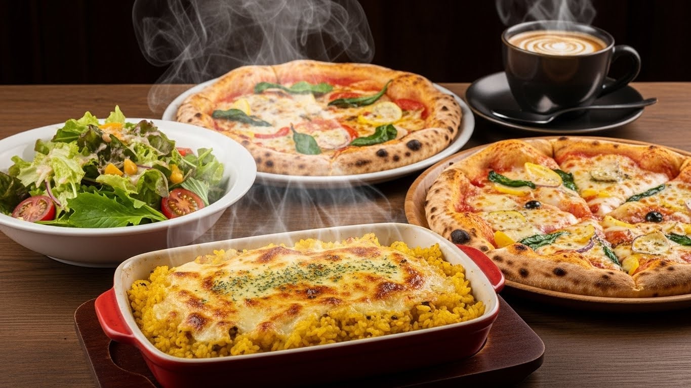 摩訶不思議食堂のターメリックライスドリアセット | の人気AIイラスト・グラビア