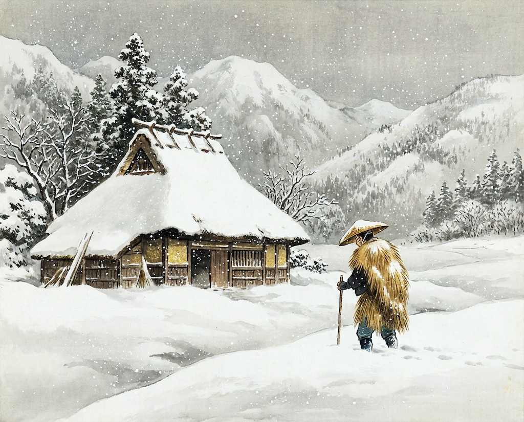 これがまあ終の栖か雪五尺