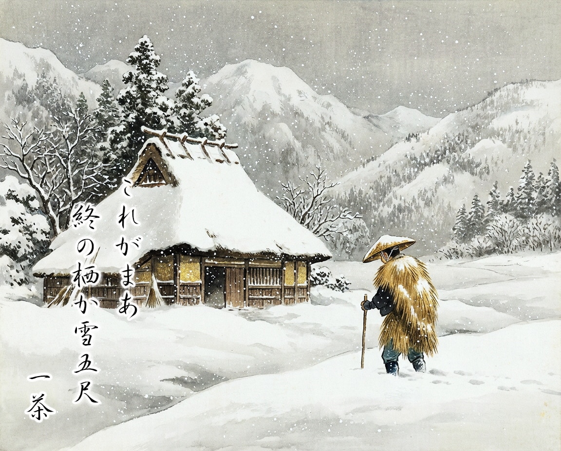 これがまあ終の栖か雪五尺 | の人気AIイラスト・グラビア