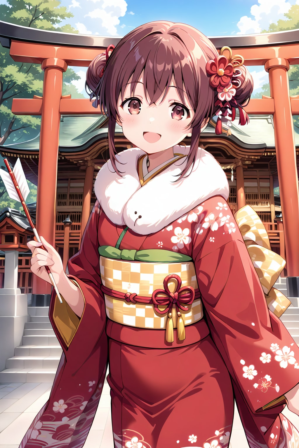 初詣 | の人気AIイラスト・グラビア