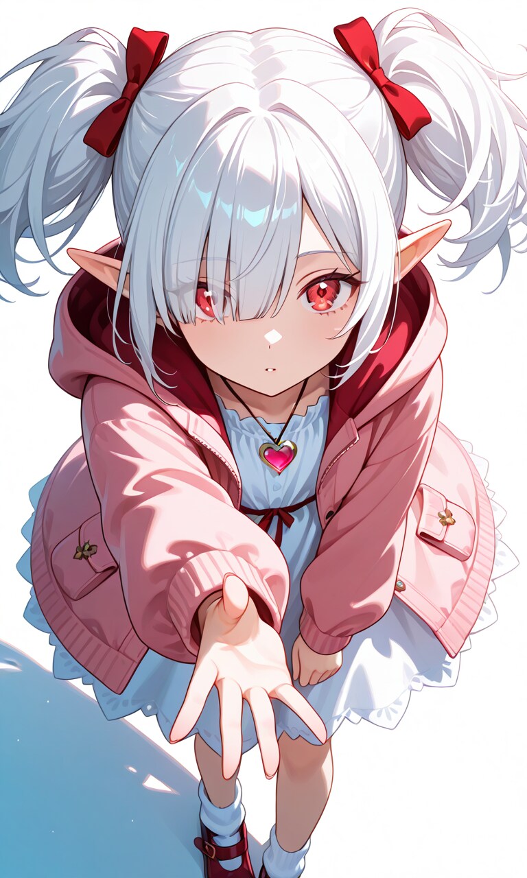 手を差し伸べるシロネさん | の人気AIイラスト・グラビア