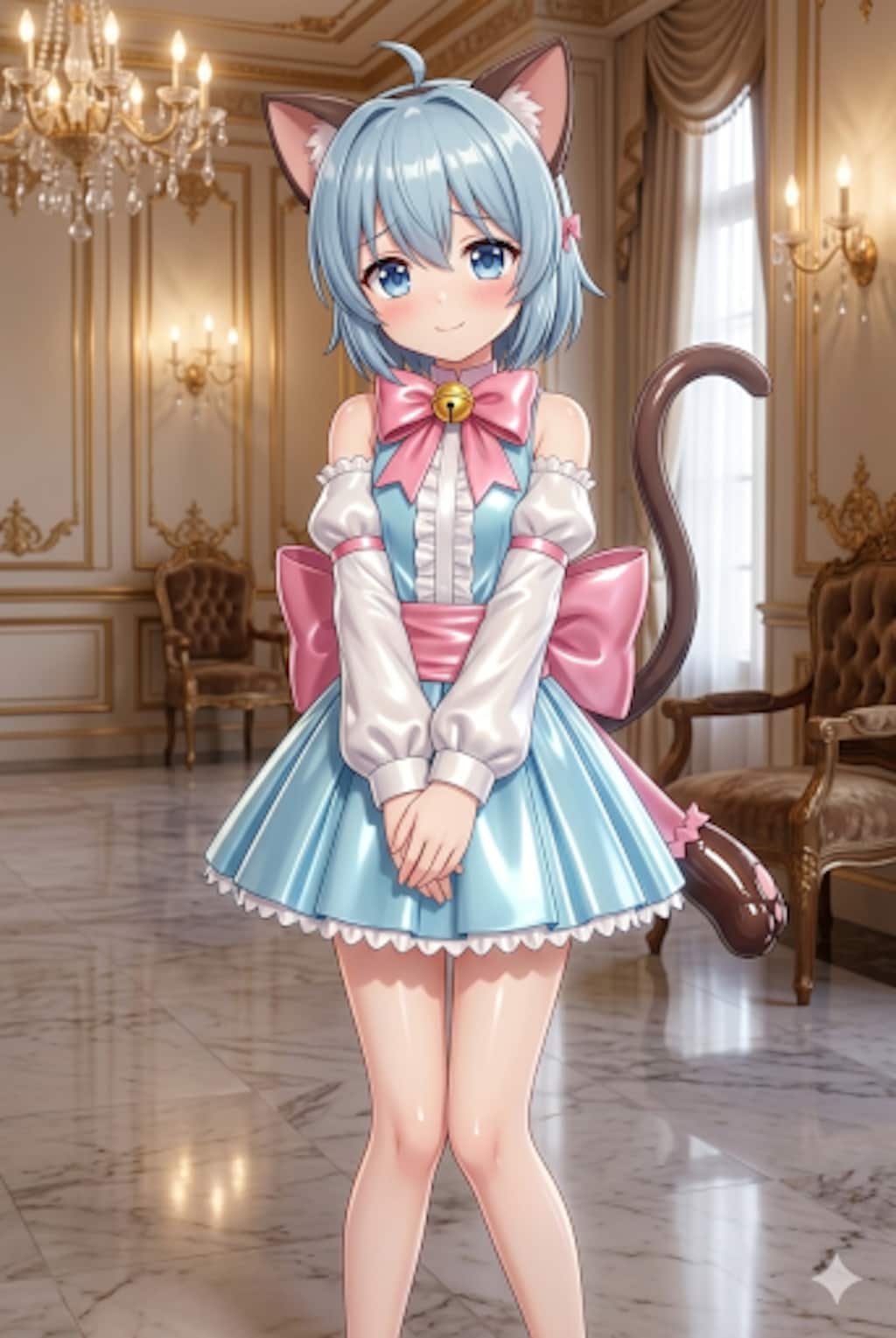 ハヤテのごとく　綾崎ハヤテ女装　猫耳