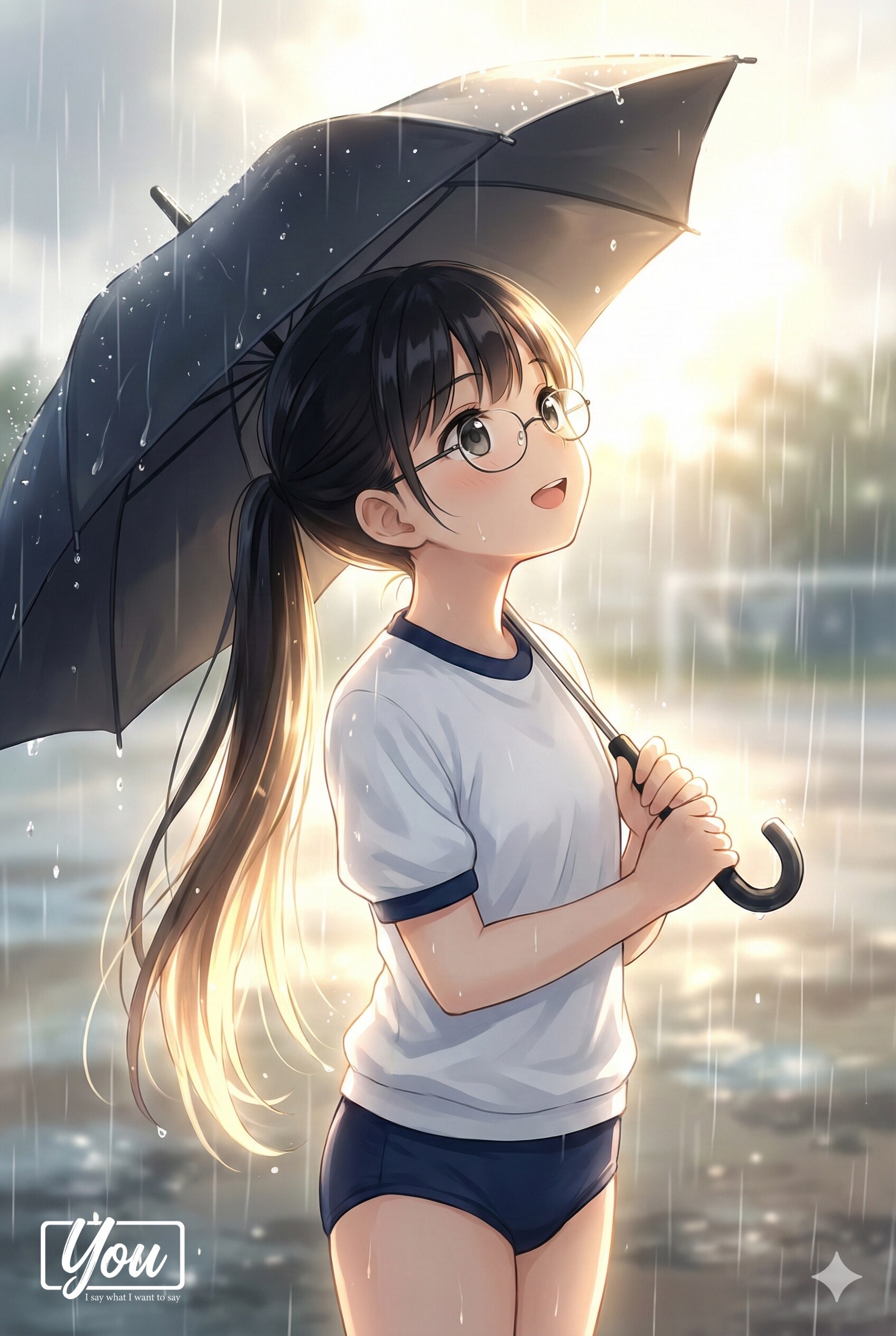 ブルマ8連その6　眼鏡の娘