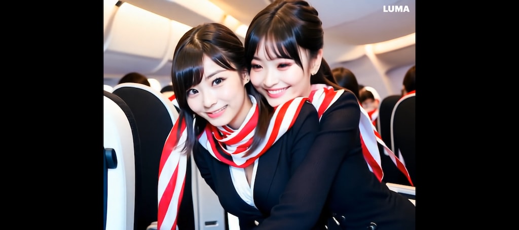 CAじゃれつき(LUMA動画のパラパラ)