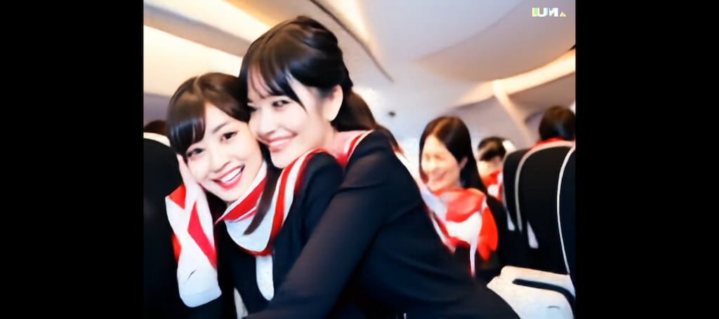 CAじゃれつき(LUMA動画のパラパラ)