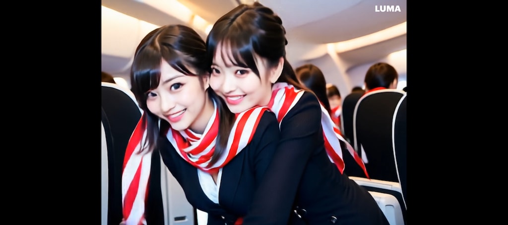 CAじゃれつき(LUMA動画のパラパラ)