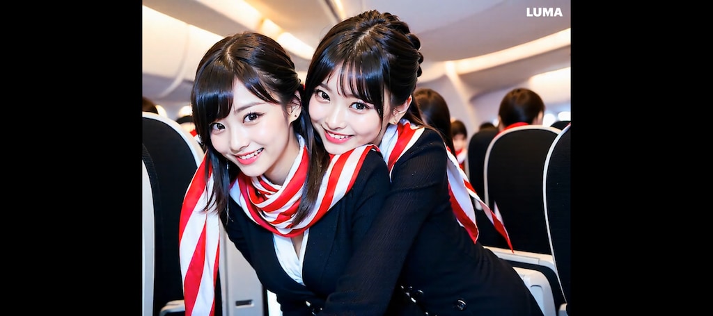 CAじゃれつき(LUMA動画のパラパラ)