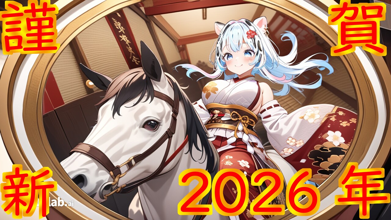 新年あけましておめでとうございます！