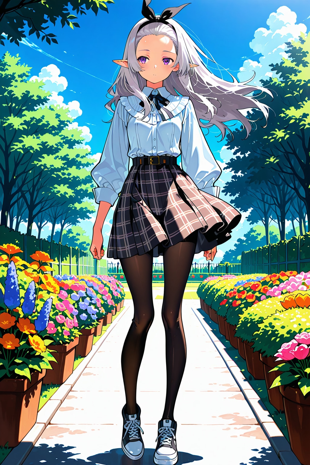 前髪を上げて | の人気AIイラスト・グラビア