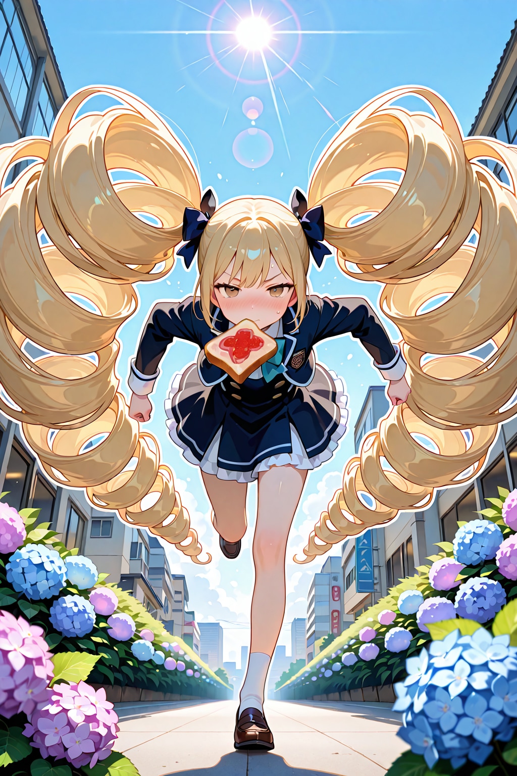 やらかした金髪ツインドリルお嬢様