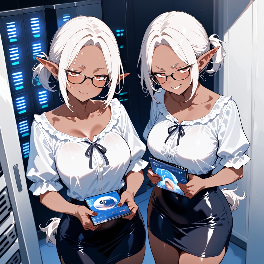 ダークエルフがふたり