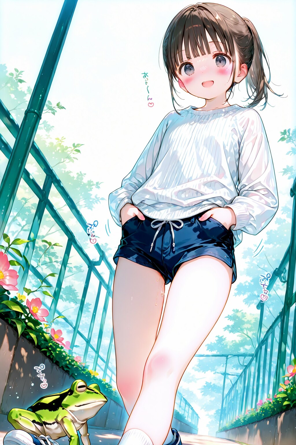 もう、春ですねぇ、一年ぶりにカエルさんを見かけました♪by藍乃雫