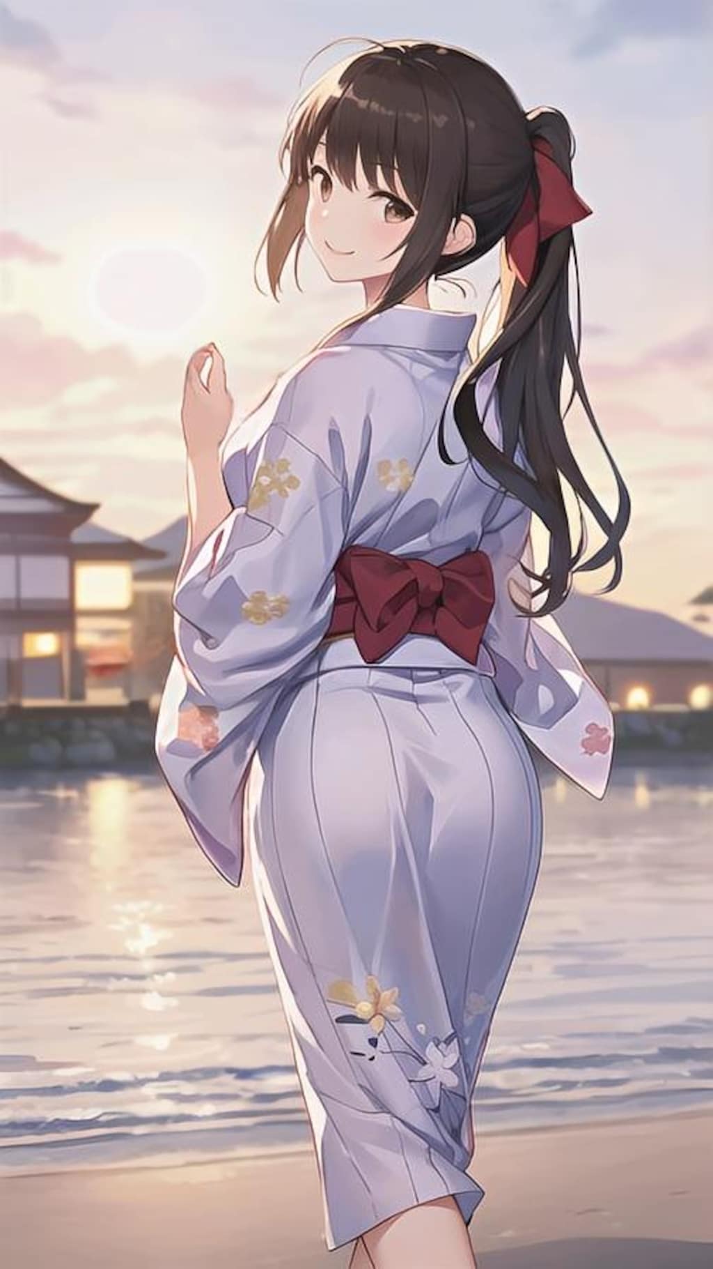 浴衣姿のお姉さん