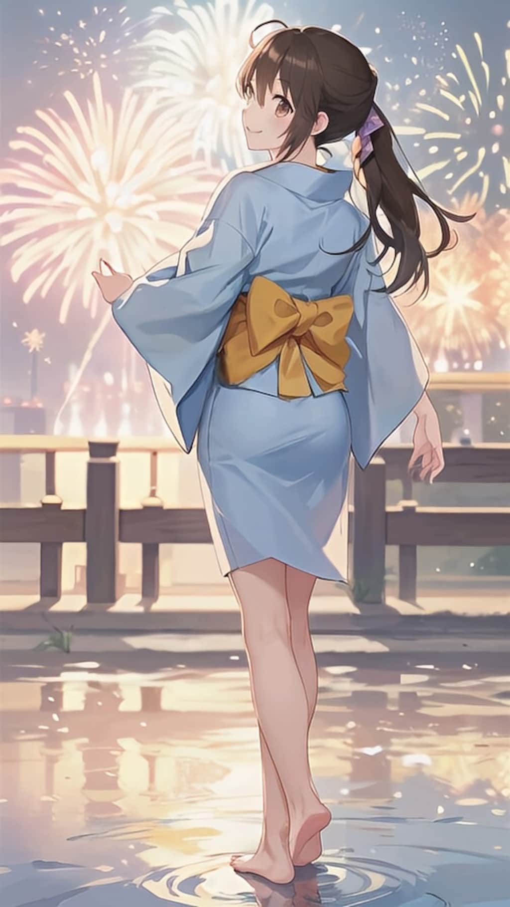 浴衣姿のお姉さん