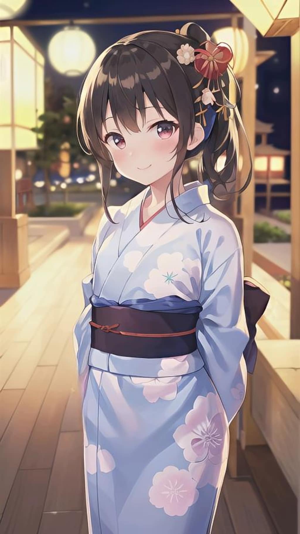 浴衣姿のお姉さん