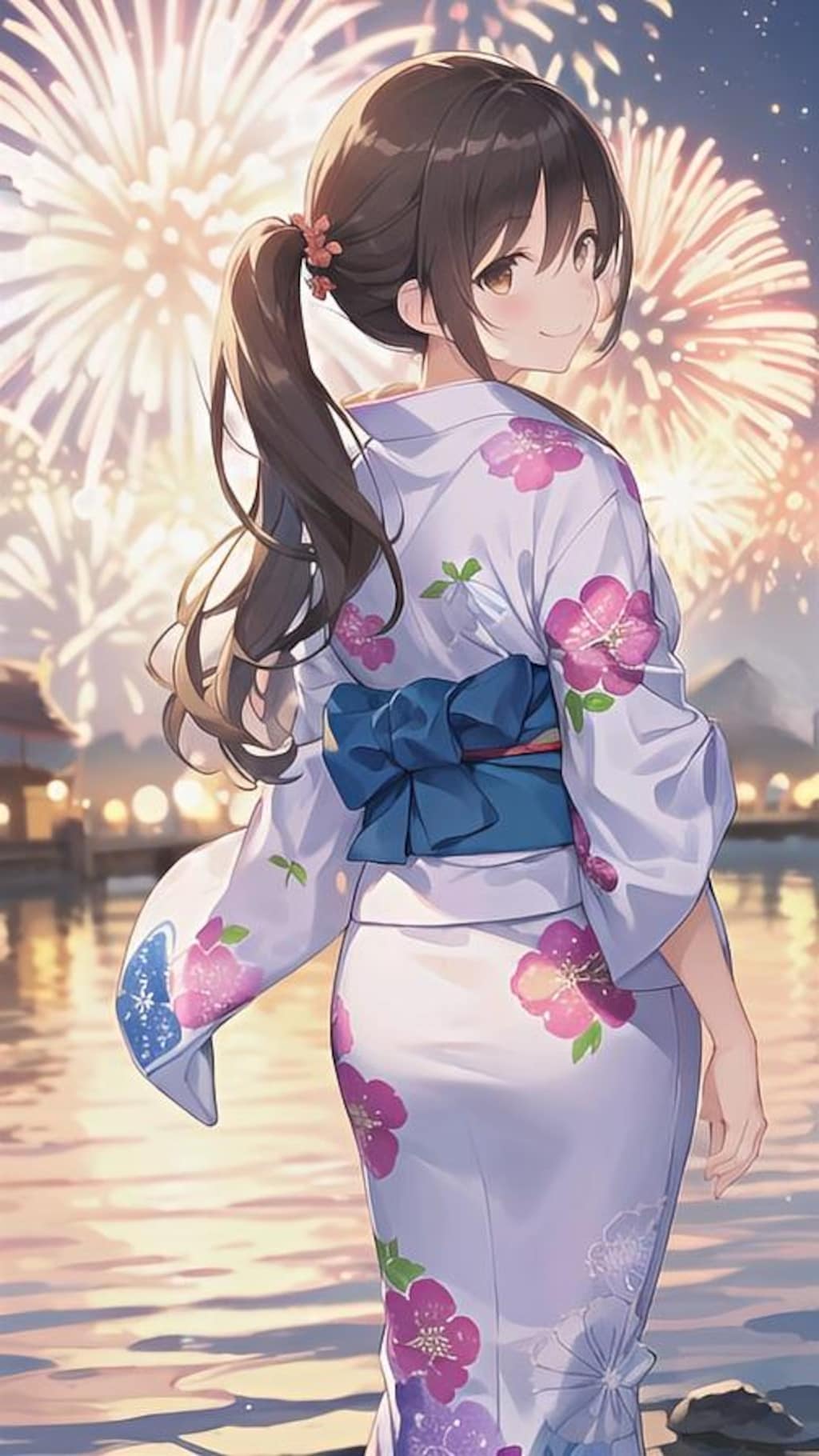 浴衣姿のお姉さん