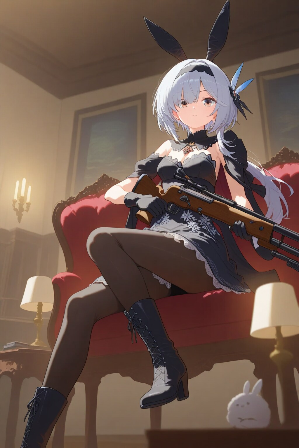 お仕置きが必要ね | の人気AIイラスト・グラビア