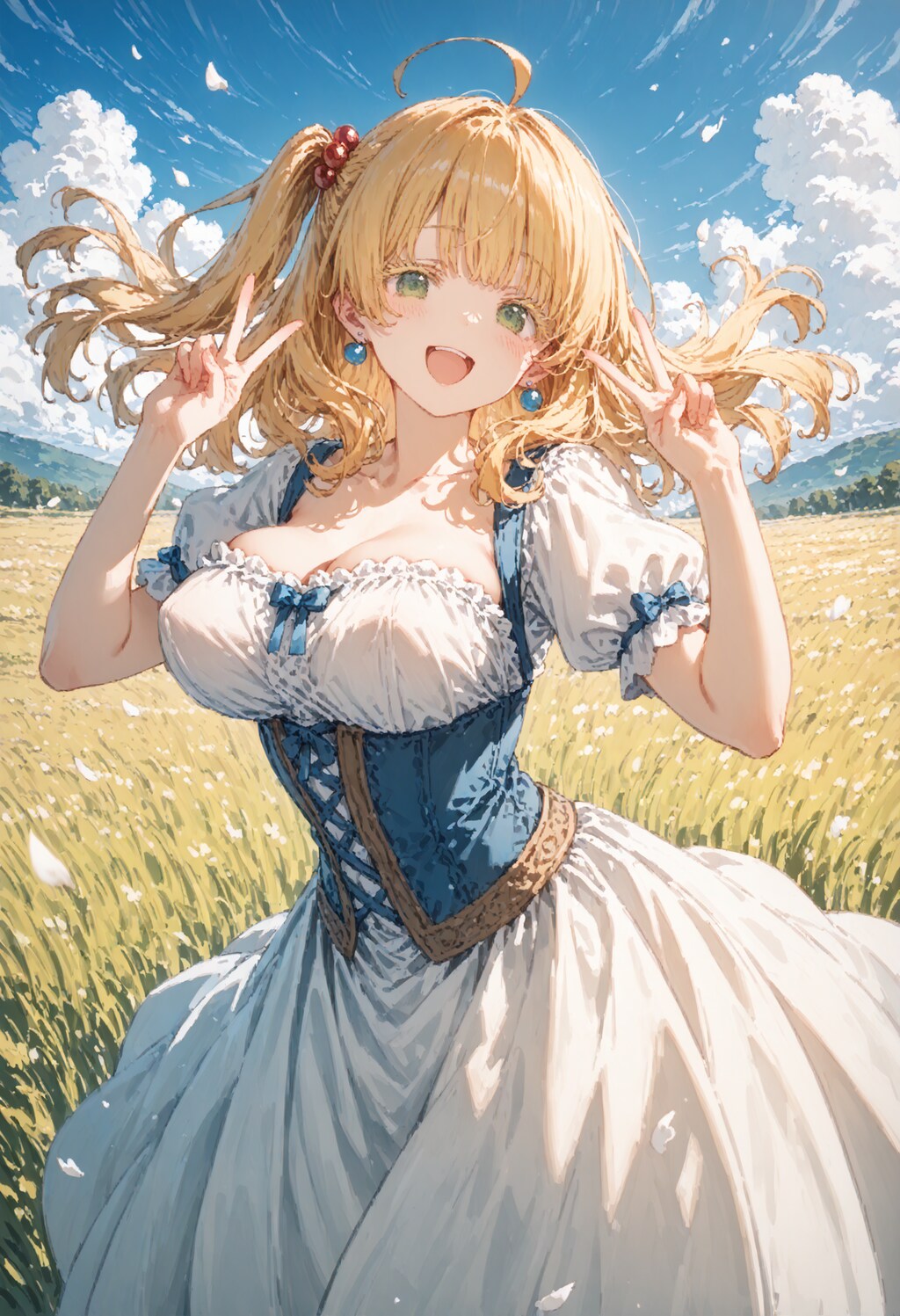 ダブルピース！