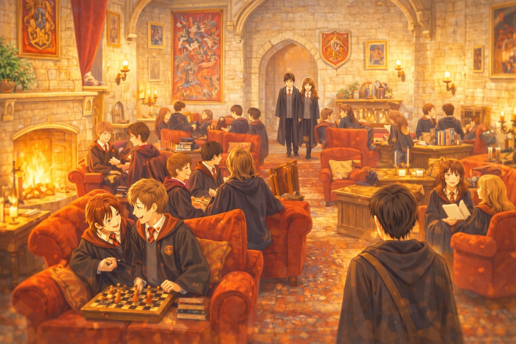 談話室。 ホグワーツ留学TRPG