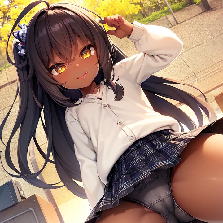 黒パンツ
