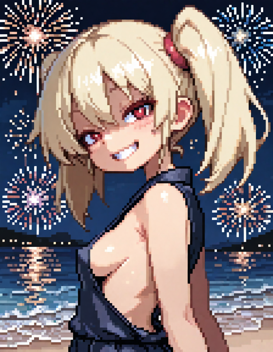 花火見てるぅ？