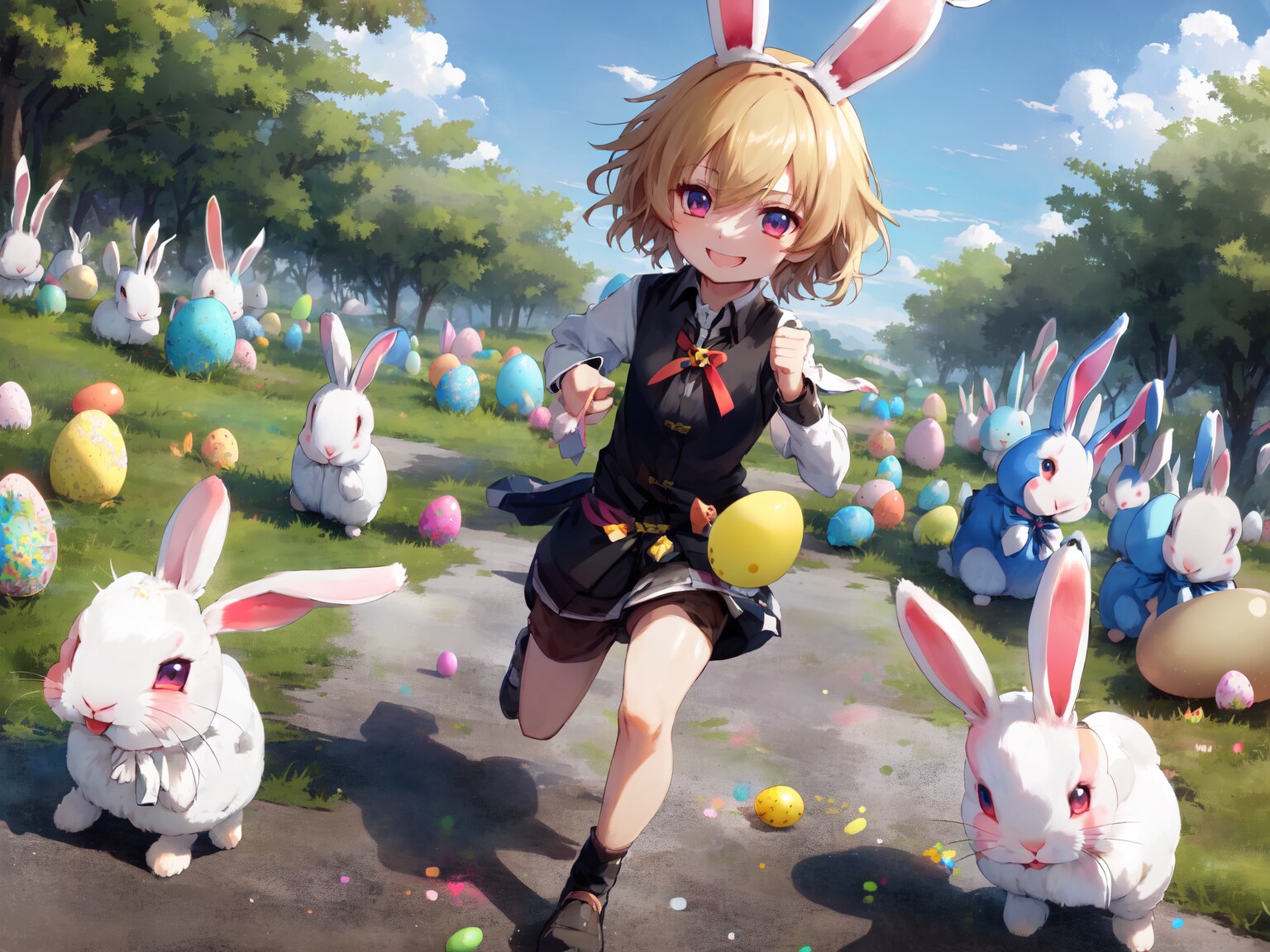 春だ！ うさぎだ！ イースターだ！