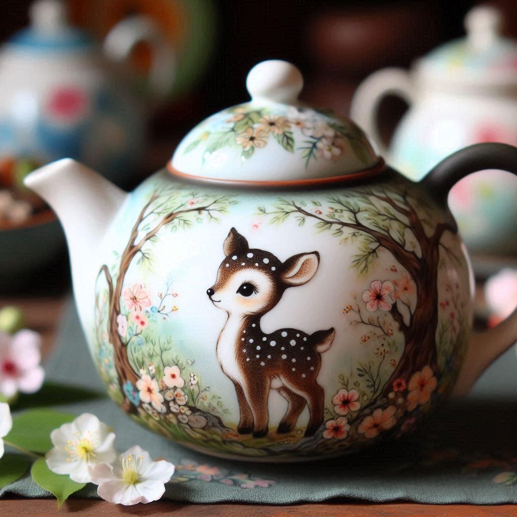 バンビ急須 | の人気AIイラスト・グラビア