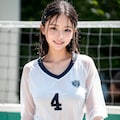 バレー部女子高生３ 4枚目