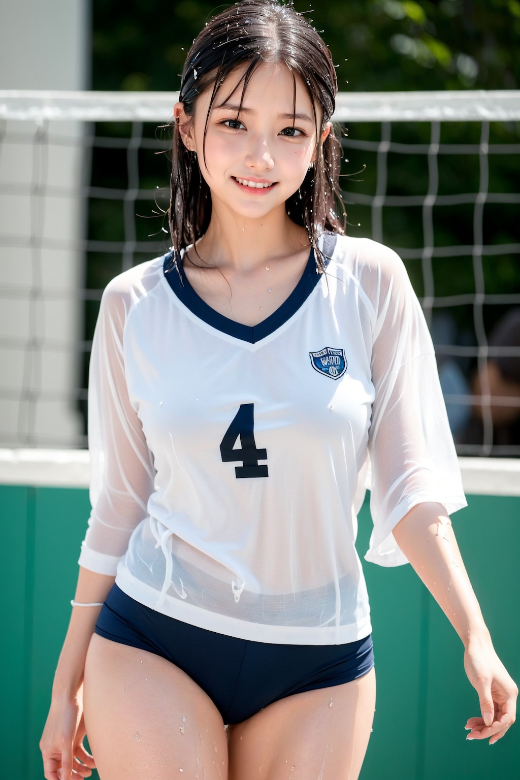 バレー部女子高生３