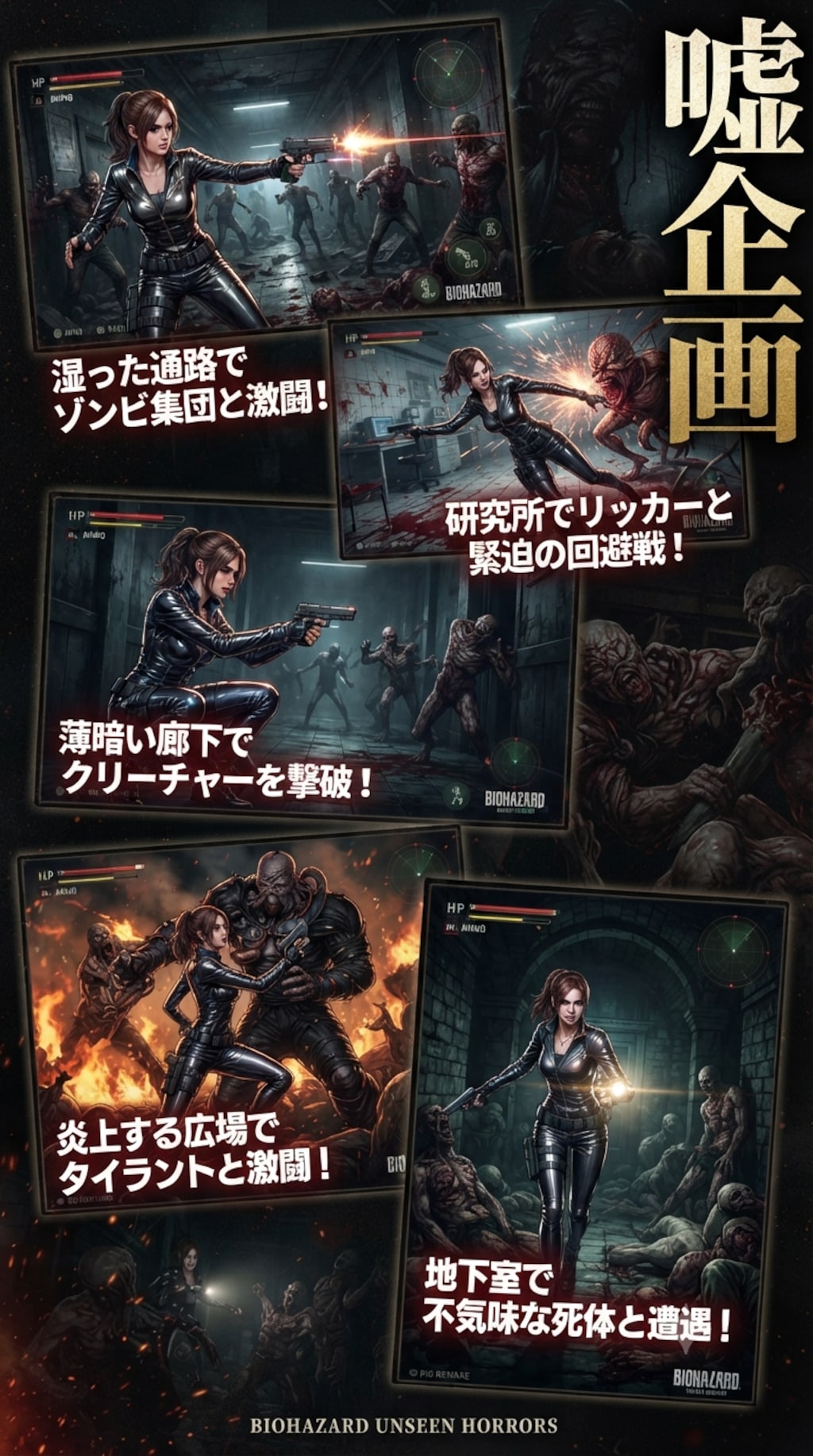 ホラーゲーム　バイオハザード