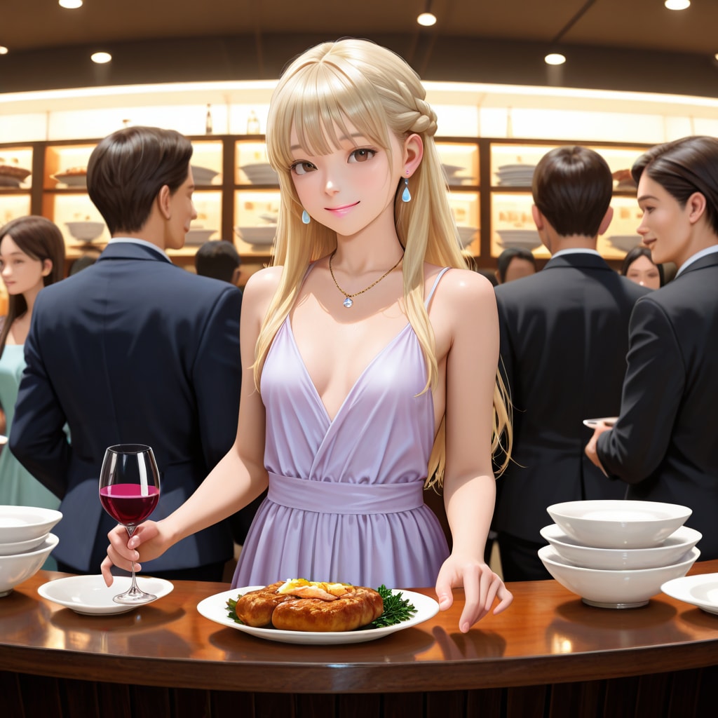 澪奈 Enjoying party (2)