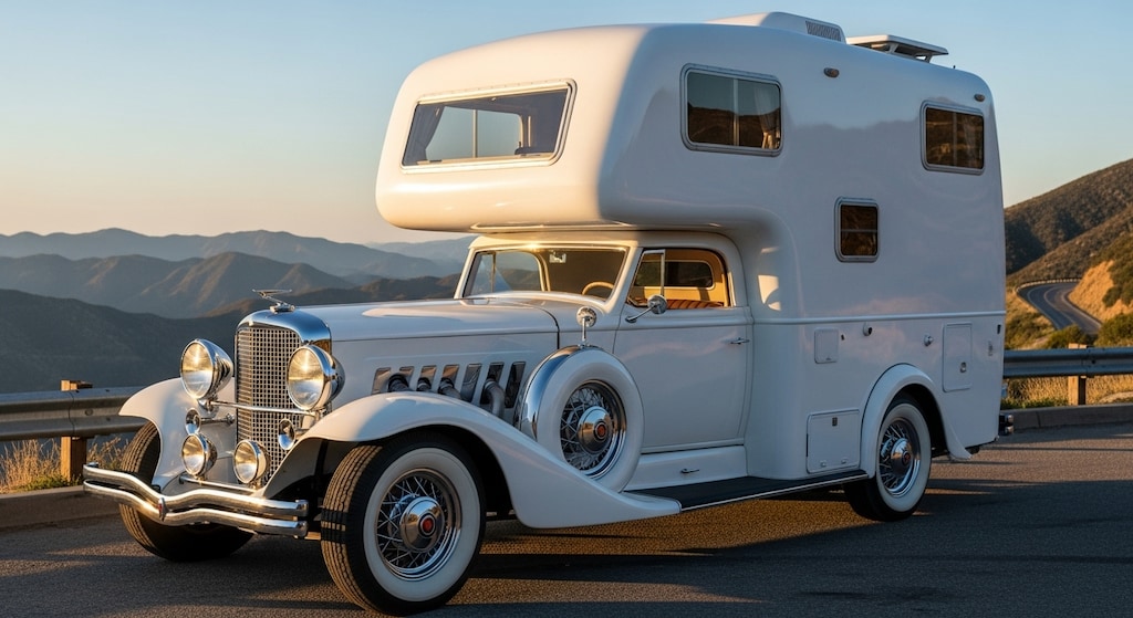 クラシックカーキャンピングカー