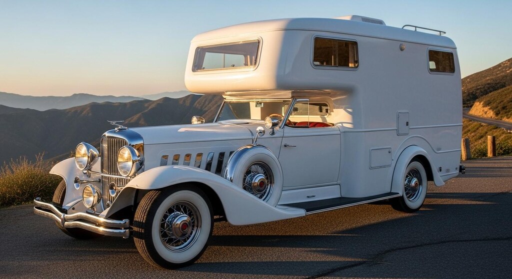 クラシックカーキャンピングカー