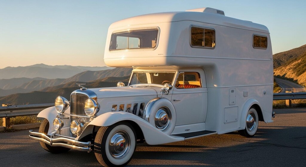 クラシックカーキャンピングカー