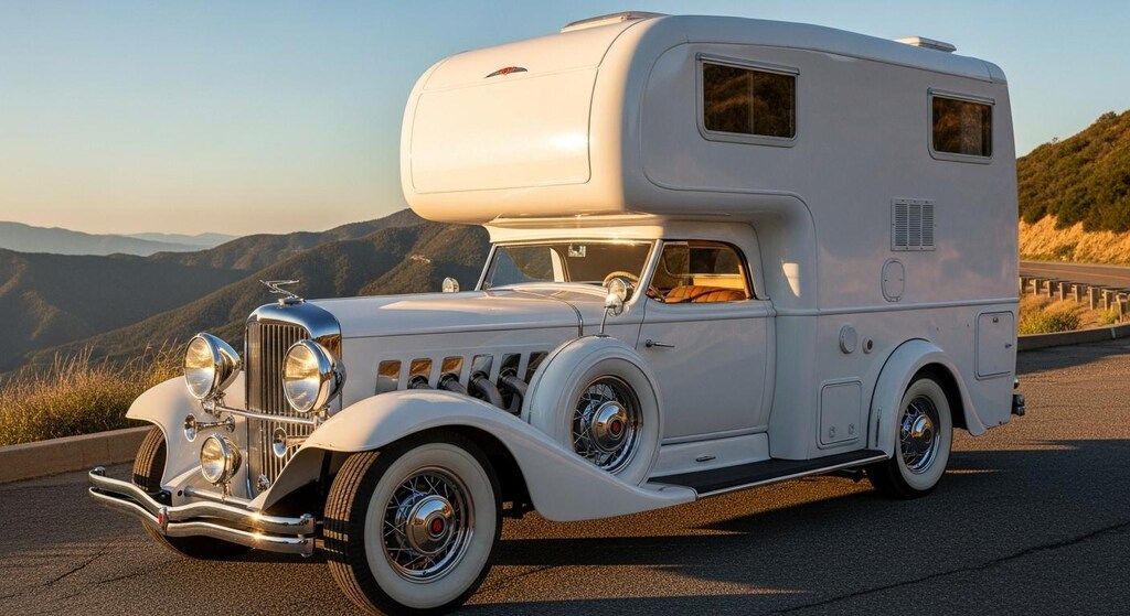 クラシックカーキャンピングカー