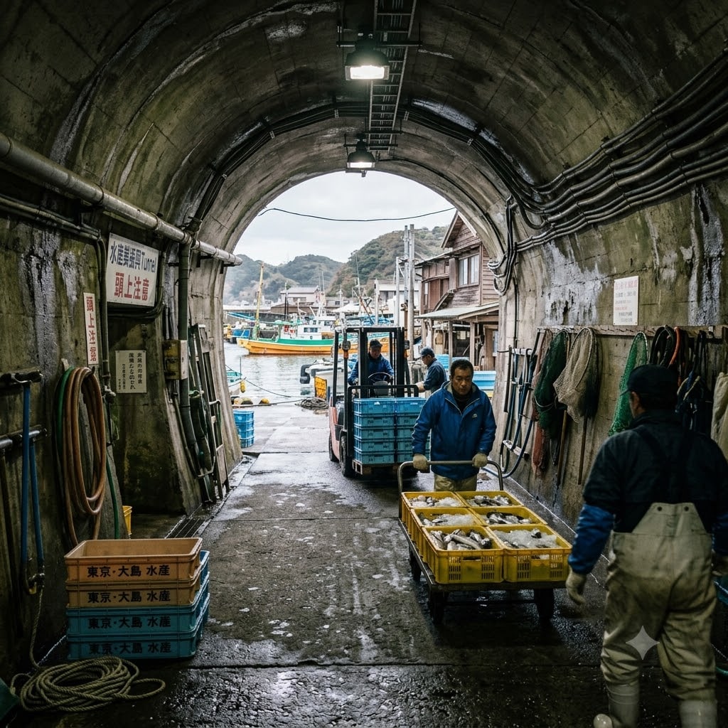 トンネル水産業