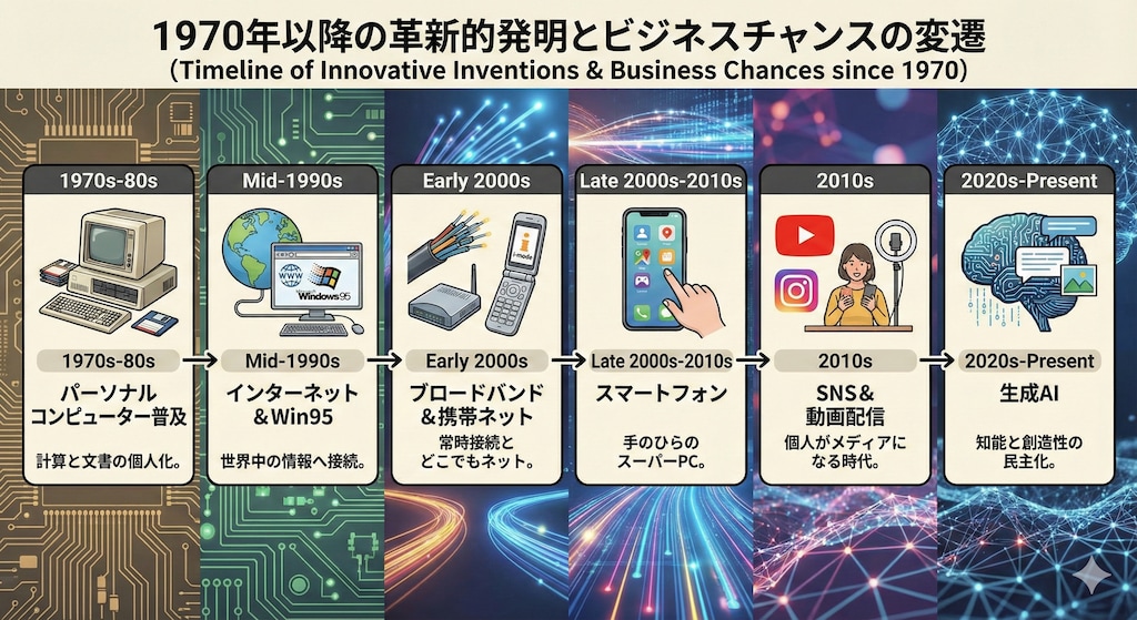 人類の生活に影響を与えた発明品