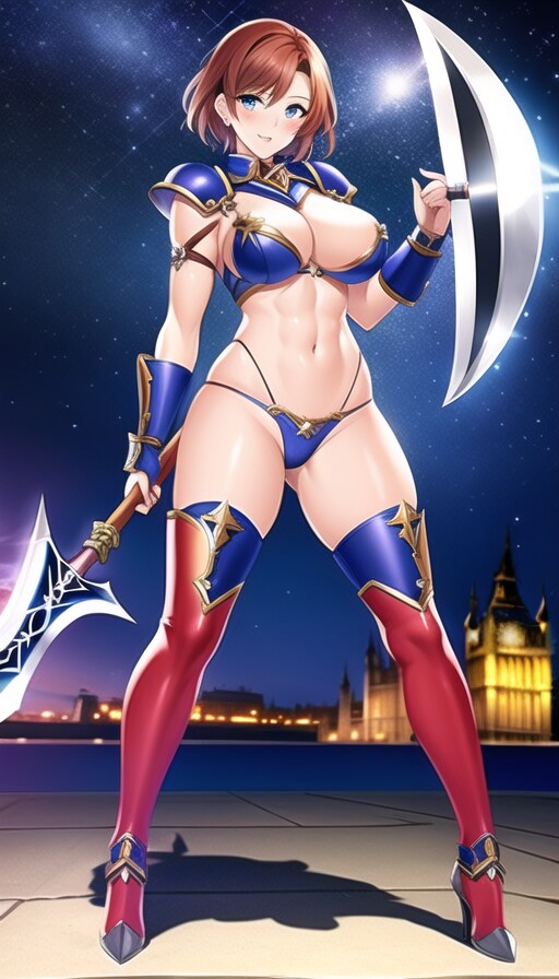 ビキニアーマー美女戦士6