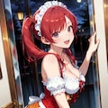 【撮影会】洋館のディアンドル娘 Z611 3枚目