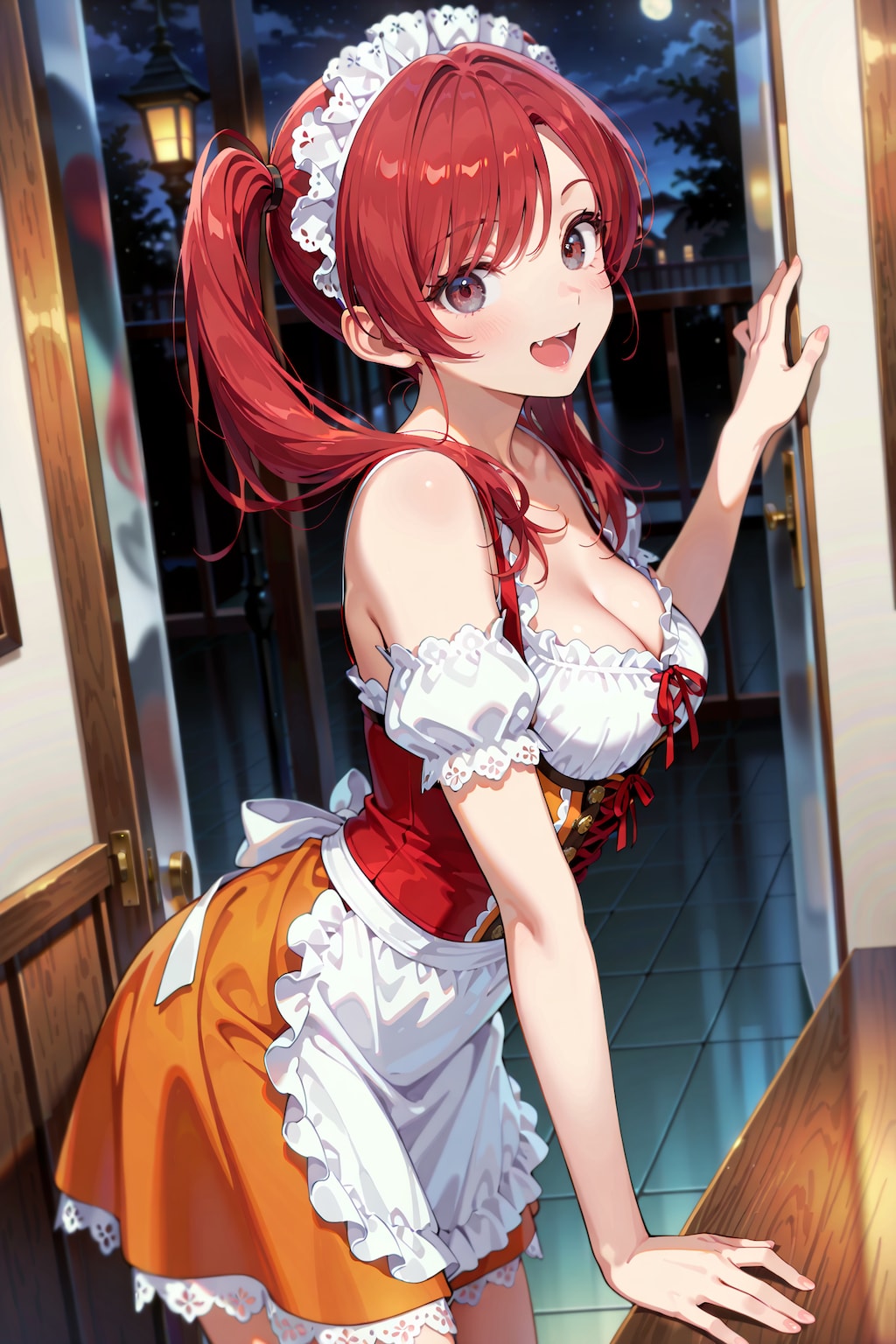 【撮影会】洋館のディアンドル娘 Z611