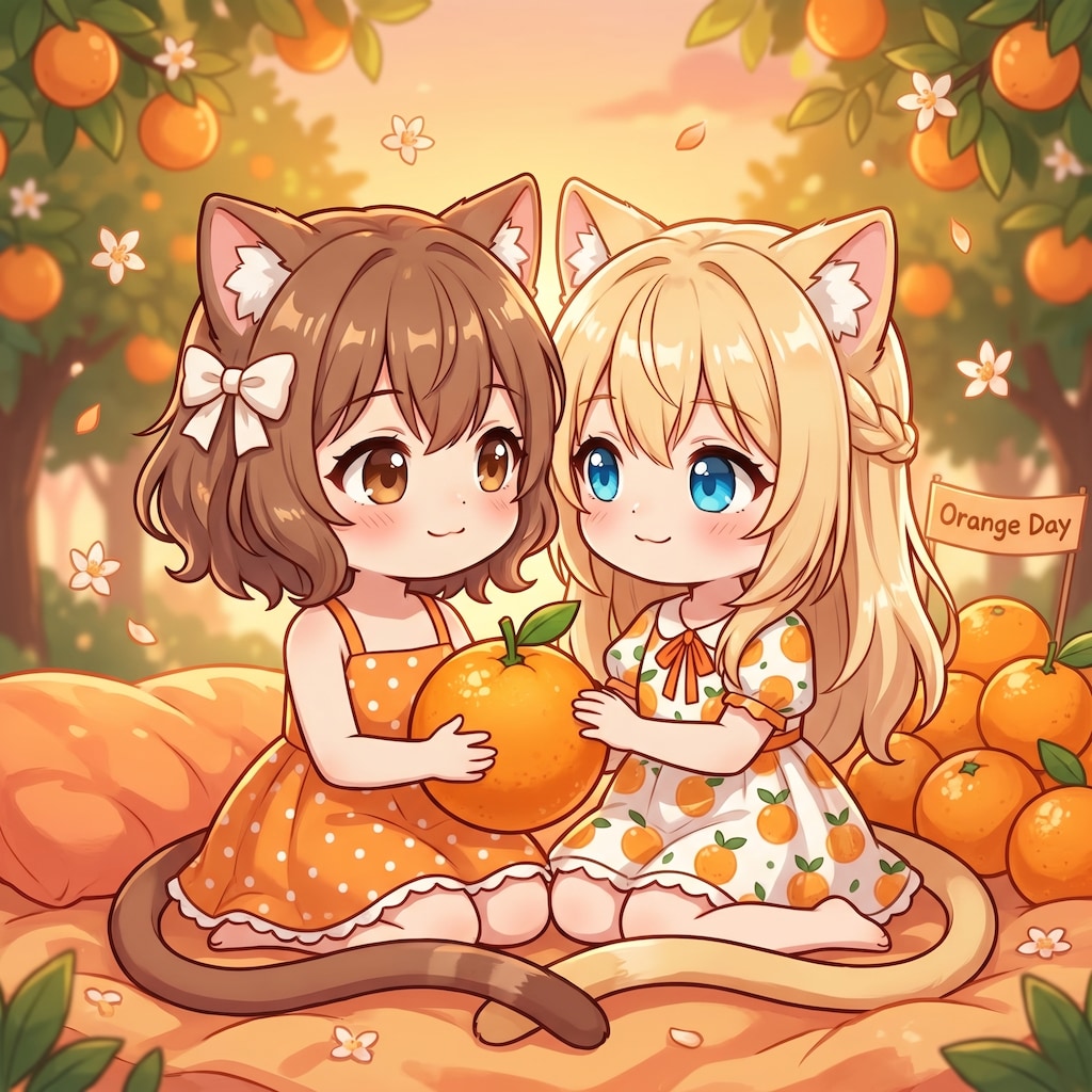 ふたりのオレンジデー🍊