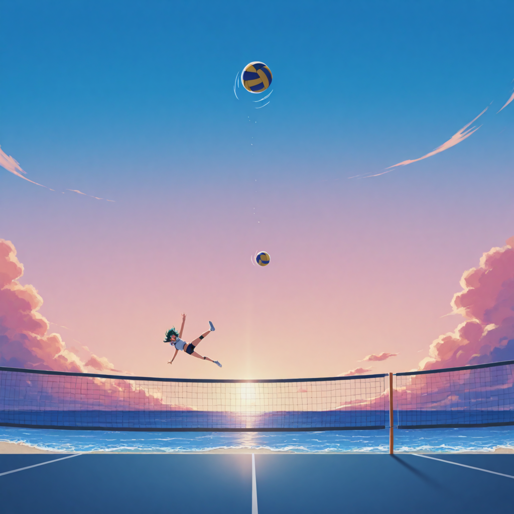 【がぞうどうぞ】せんぱ～い、さっき空に打ち上げてましたよね！