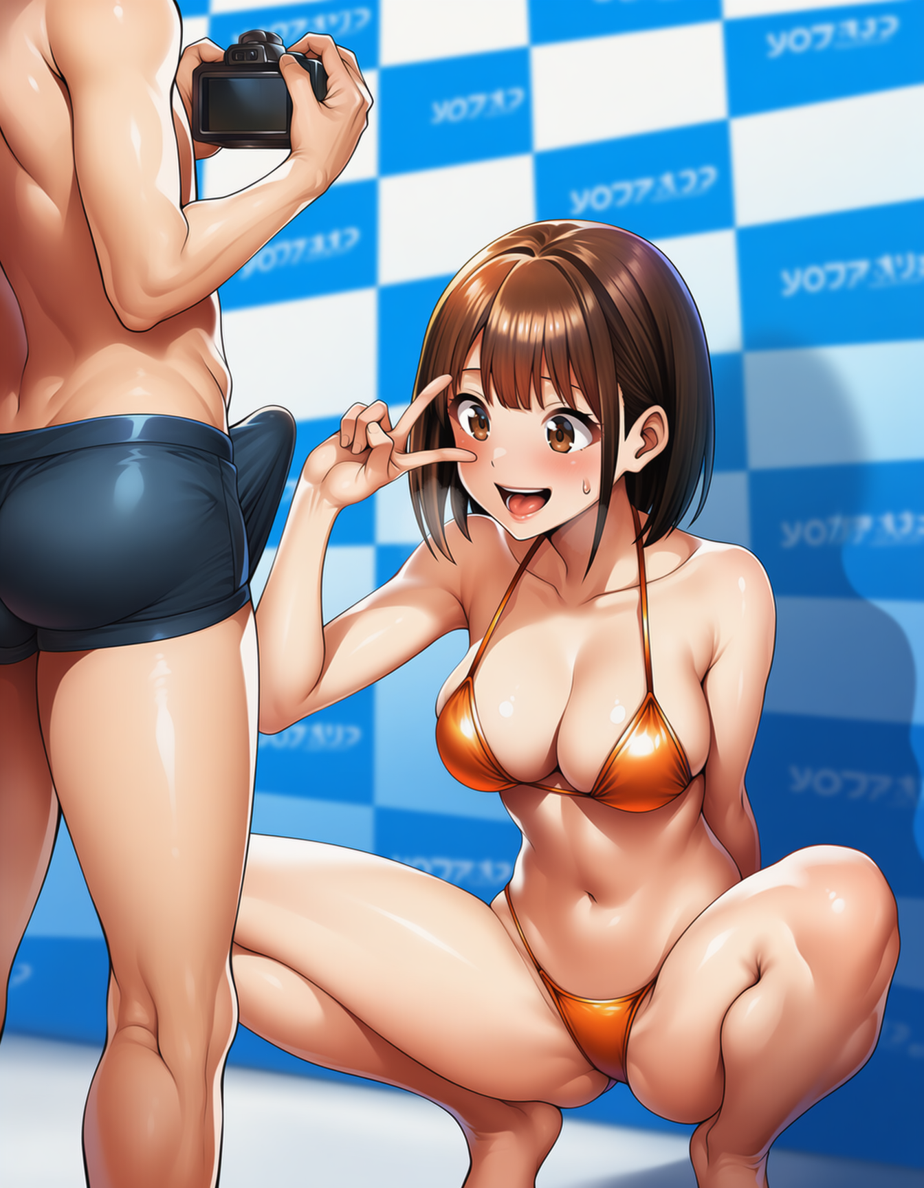 駆け出しグラドル撮影会