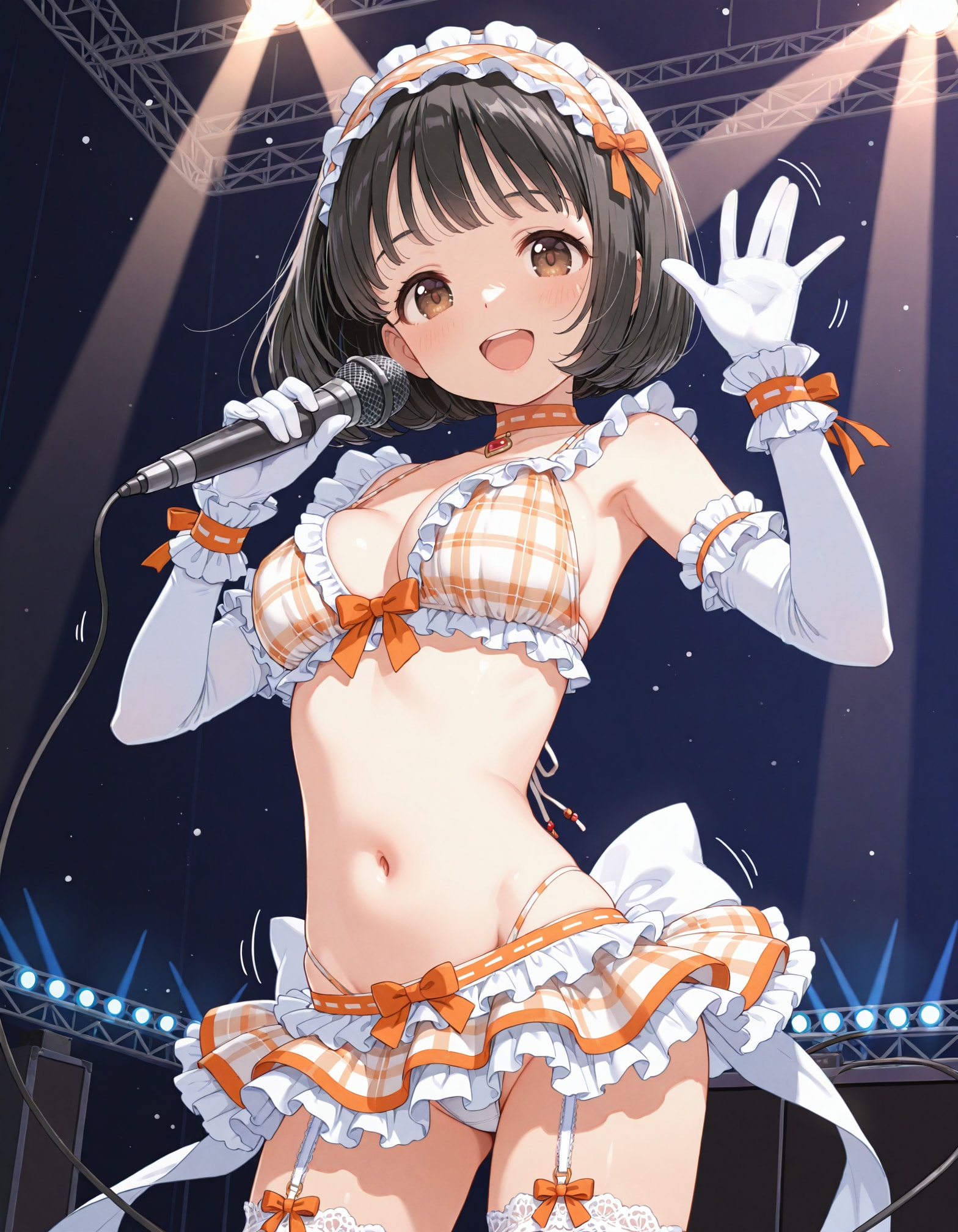地下アイドルの少女