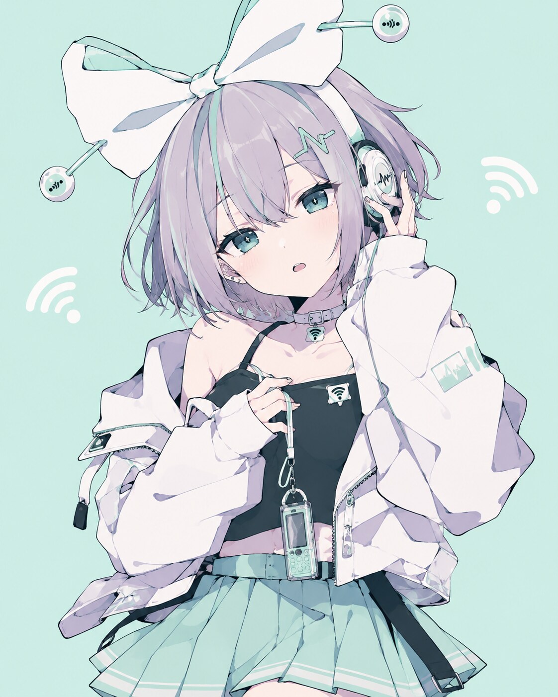 ミントグリーン | の人気AIイラスト・グラビア